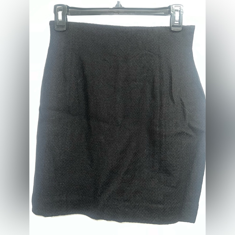 Black skirt.